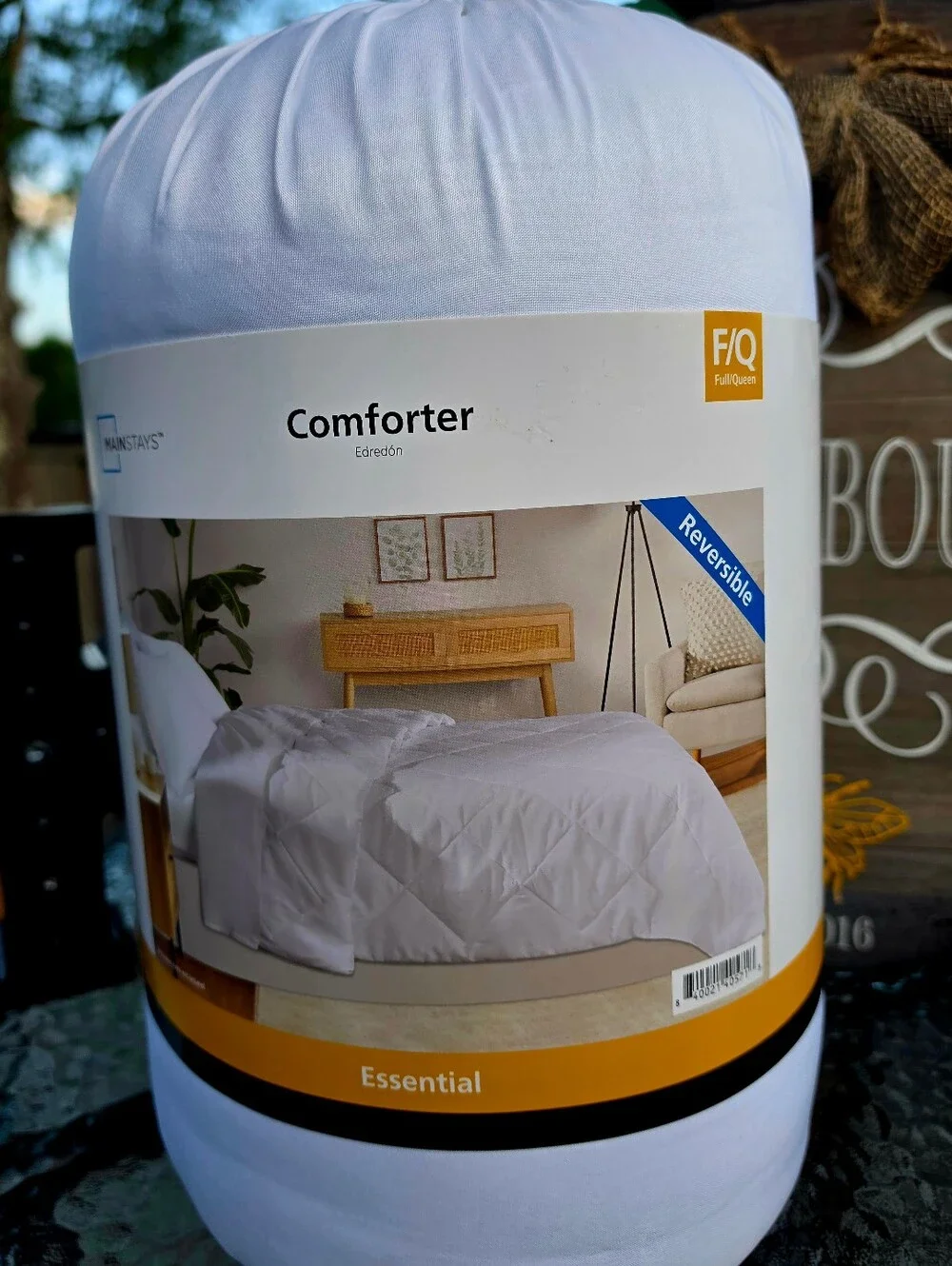 Mainstays Full/Queen Reversible Comforter